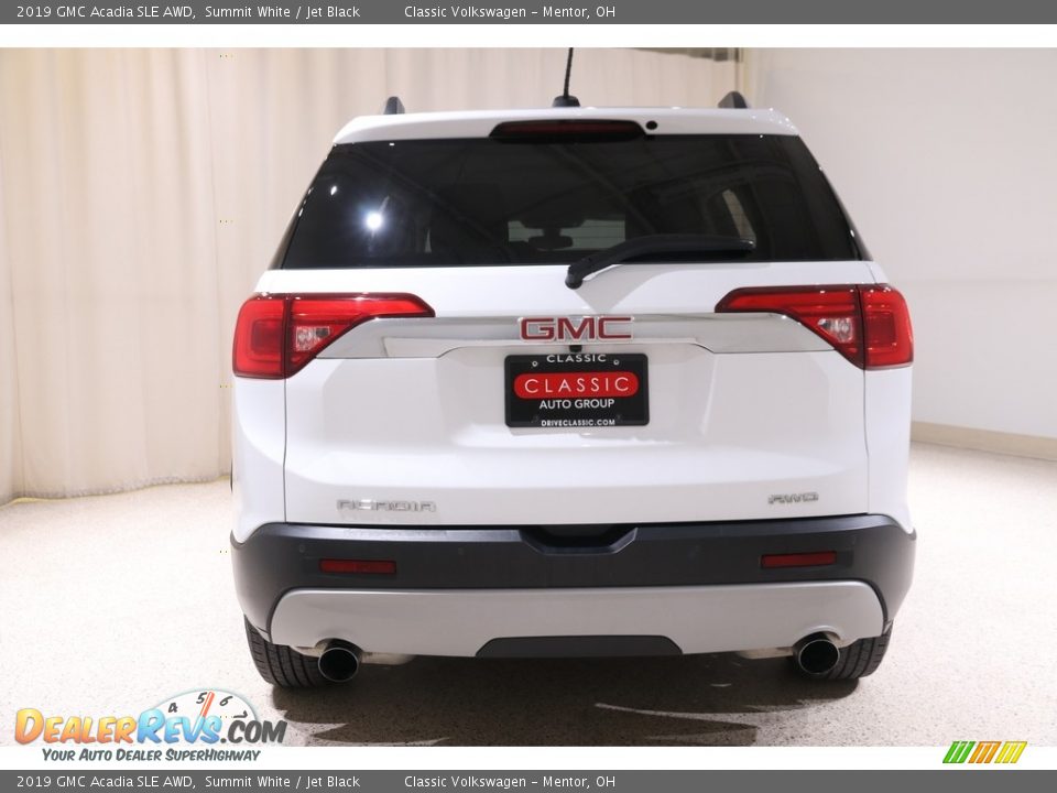 2019 GMC Acadia SLE AWD Summit White / Jet Black Photo #21
