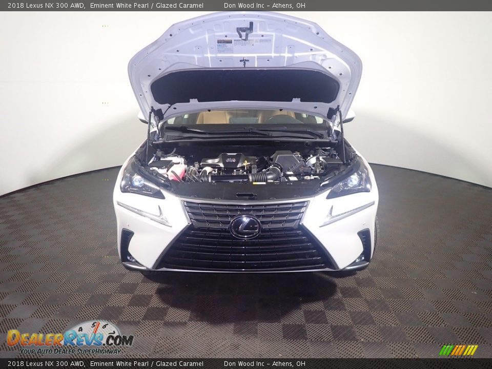 2018 Lexus NX 300 AWD Eminent White Pearl / Glazed Caramel Photo #9