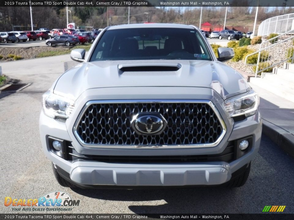 2019 Toyota Tacoma TRD Sport Double Cab 4x4 Cement Gray / TRD Graphite Photo #14