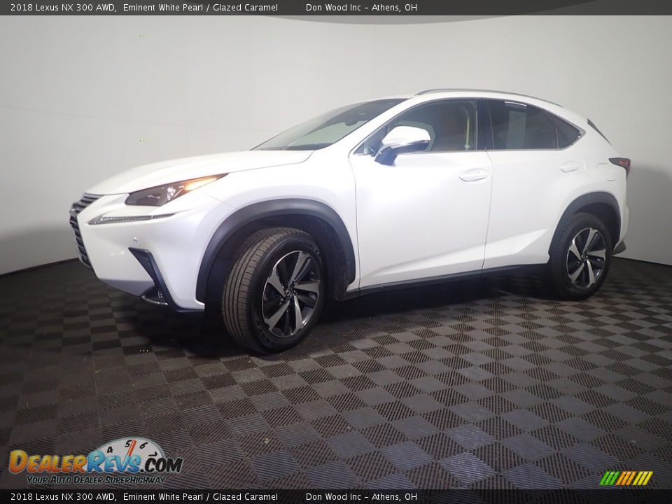 2018 Lexus NX 300 AWD Eminent White Pearl / Glazed Caramel Photo #11