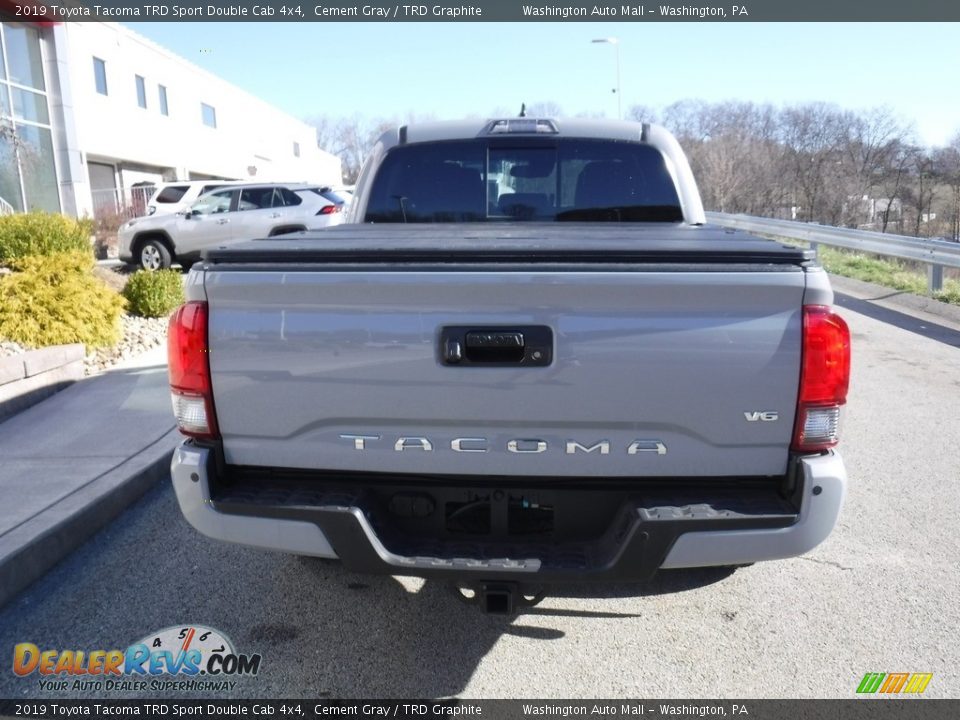 2019 Toyota Tacoma TRD Sport Double Cab 4x4 Cement Gray / TRD Graphite Photo #18