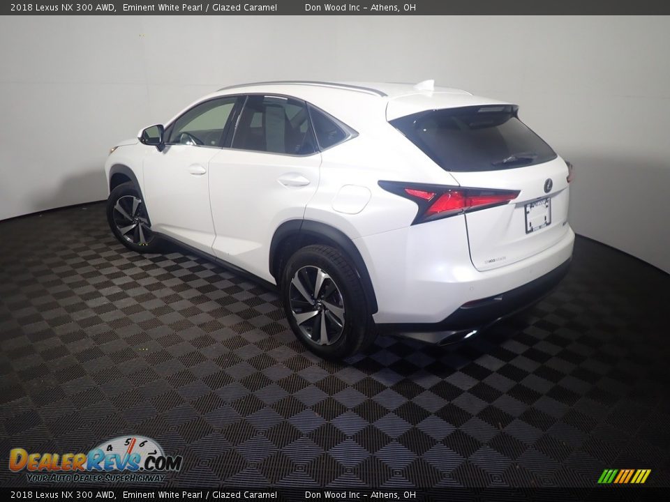 2018 Lexus NX 300 AWD Eminent White Pearl / Glazed Caramel Photo #15