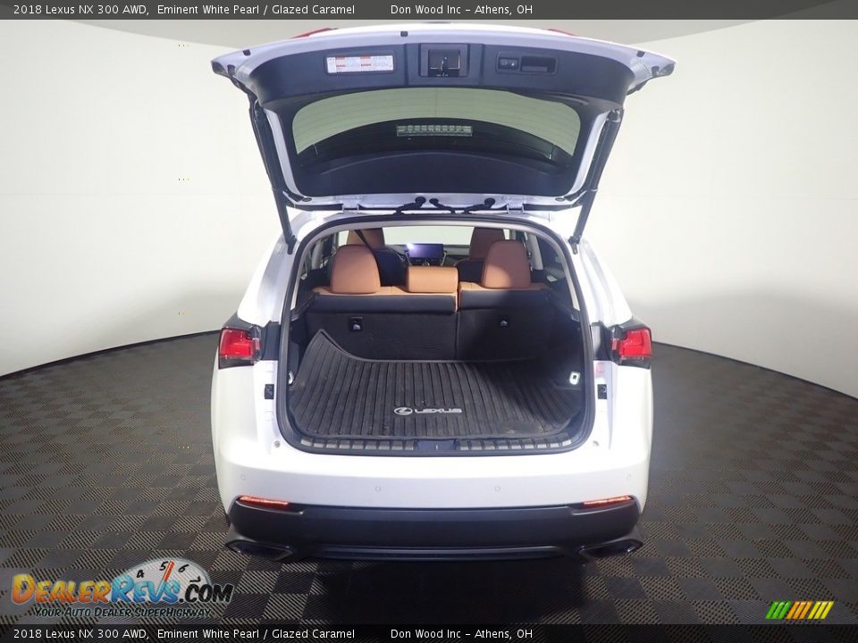2018 Lexus NX 300 AWD Eminent White Pearl / Glazed Caramel Photo #17