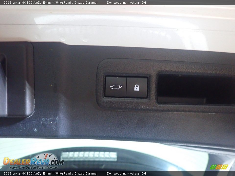 2018 Lexus NX 300 AWD Eminent White Pearl / Glazed Caramel Photo #18