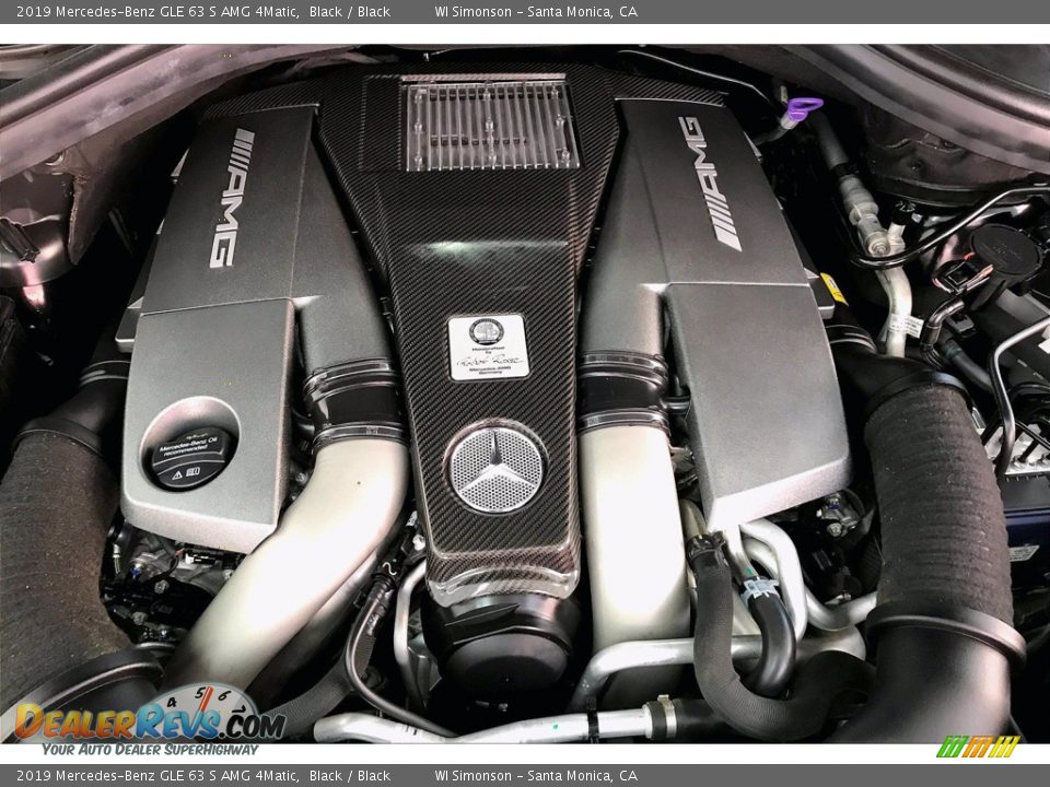 2019 Mercedes-Benz GLE 63 S AMG 4Matic Black / Black Photo #32