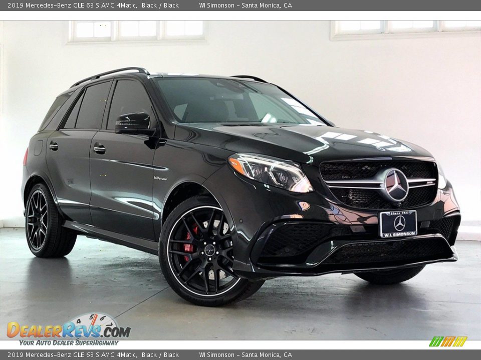 2019 Mercedes-Benz GLE 63 S AMG 4Matic Black / Black Photo #34