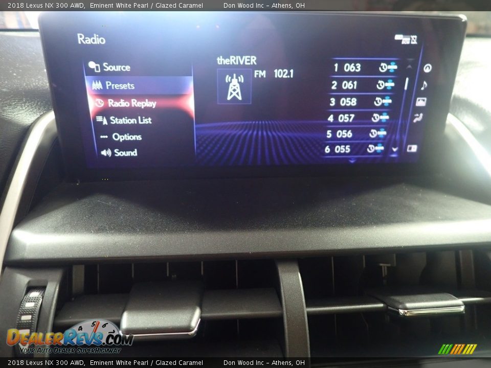 2018 Lexus NX 300 AWD Eminent White Pearl / Glazed Caramel Photo #31