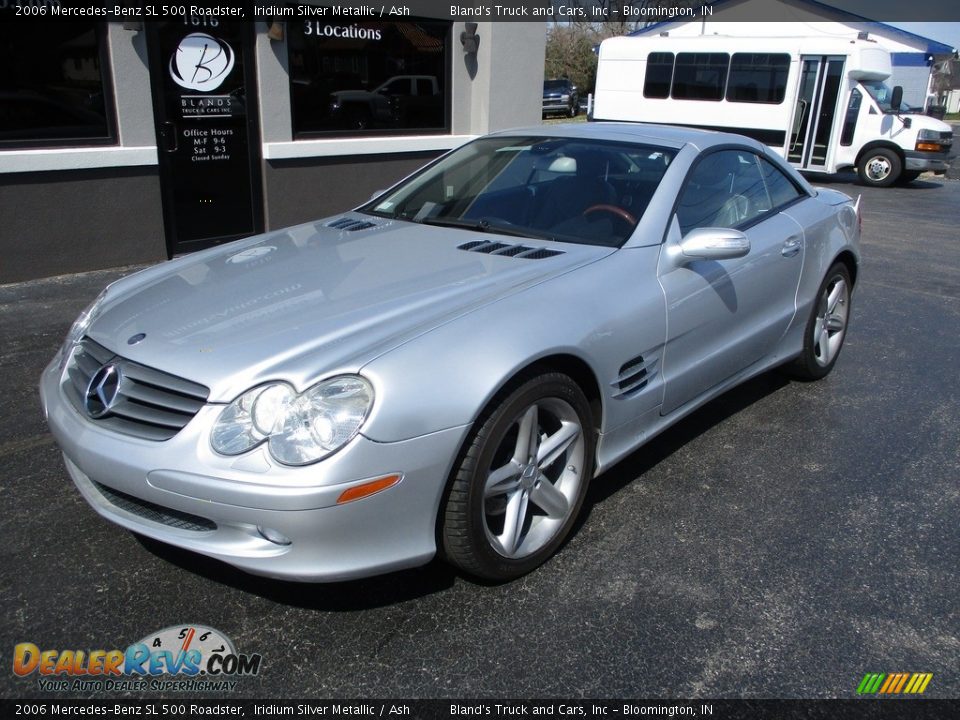 2006 Mercedes-Benz SL 500 Roadster Iridium Silver Metallic / Ash Photo #2