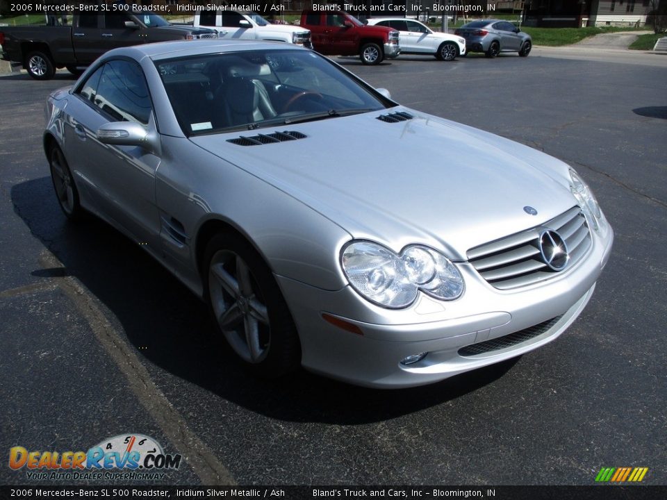 2006 Mercedes-Benz SL 500 Roadster Iridium Silver Metallic / Ash Photo #5