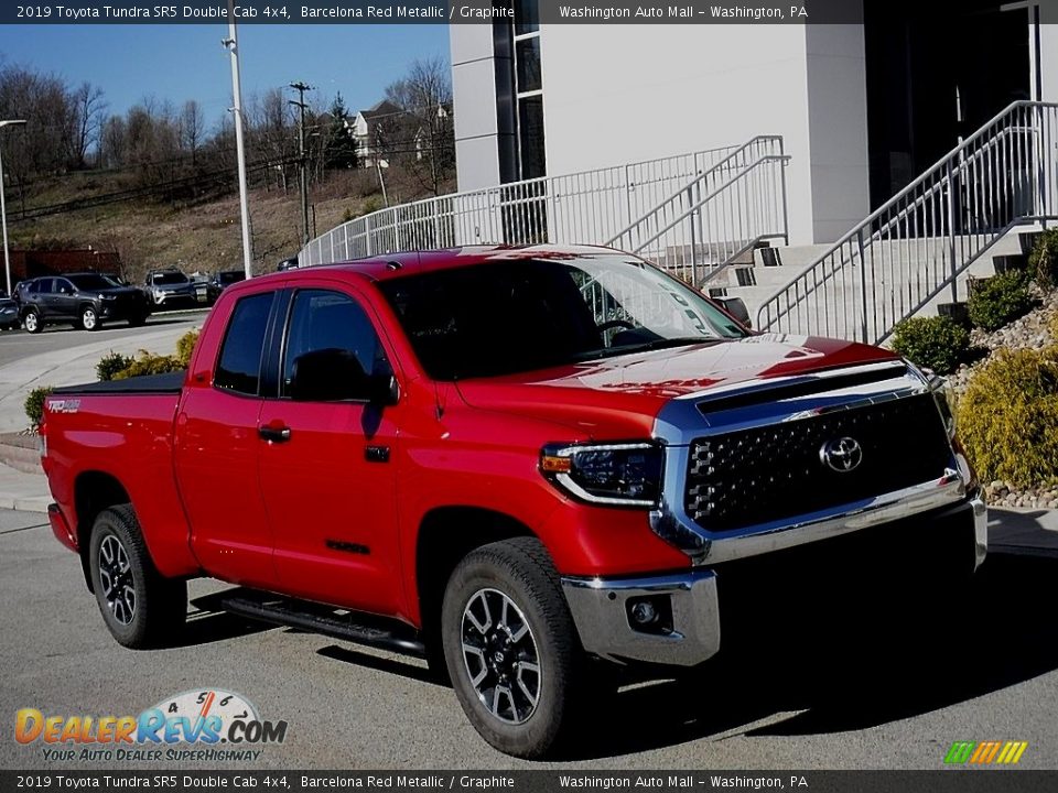 2019 Toyota Tundra SR5 Double Cab 4x4 Barcelona Red Metallic / Graphite Photo #1