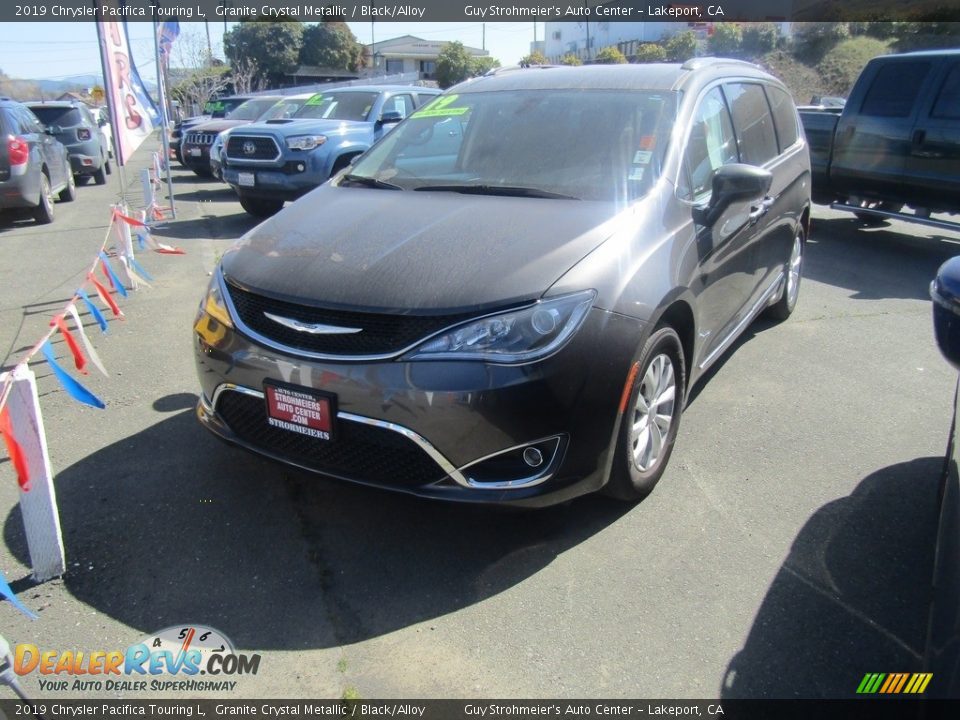 2019 Chrysler Pacifica Touring L Granite Crystal Metallic / Black/Alloy Photo #2