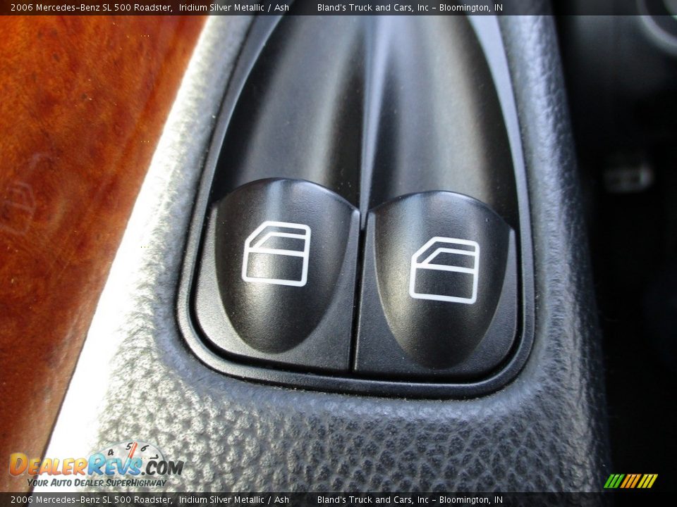 2006 Mercedes-Benz SL 500 Roadster Iridium Silver Metallic / Ash Photo #9