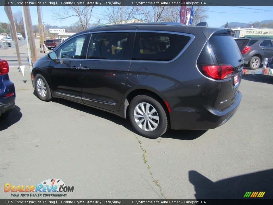 2019 Chrysler Pacifica Touring L Granite Crystal Metallic / Black/Alloy Photo #3