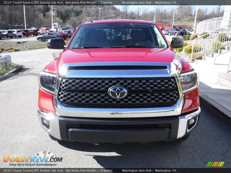 2019 Toyota Tundra SR5 Double Cab 4x4 Barcelona Red Metallic / Graphite Photo #10