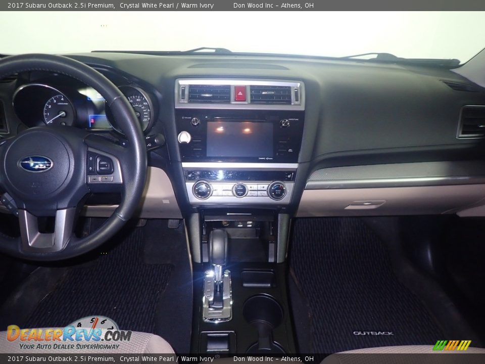 2017 Subaru Outback 2.5i Premium Crystal White Pearl / Warm Ivory Photo #27