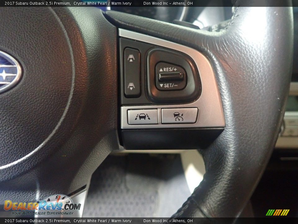 2017 Subaru Outback 2.5i Premium Crystal White Pearl / Warm Ivory Photo #32