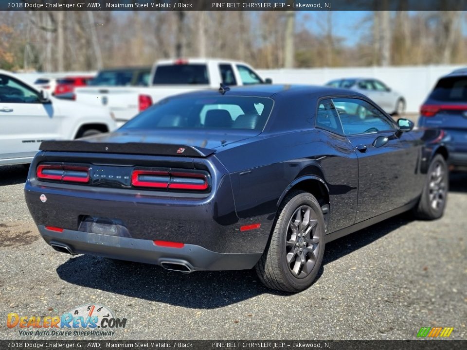 2018 Dodge Challenger GT AWD Maximum Steel Metallic / Black Photo #2