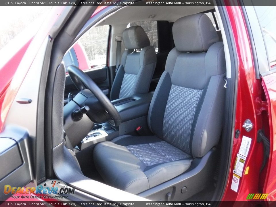 2019 Toyota Tundra SR5 Double Cab 4x4 Barcelona Red Metallic / Graphite Photo #19