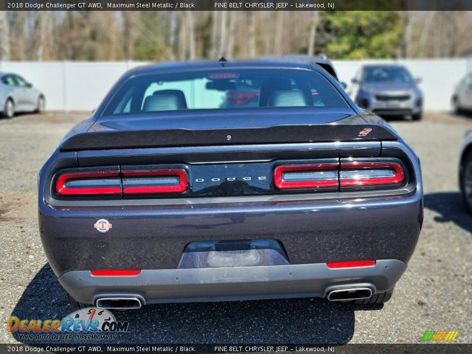 2018 Dodge Challenger GT AWD Maximum Steel Metallic / Black Photo #3