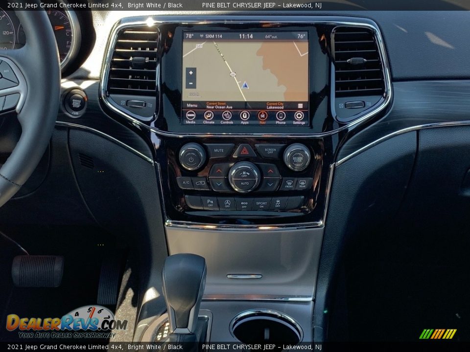 2021 Jeep Grand Cherokee Limited 4x4 Bright White / Black Photo #10