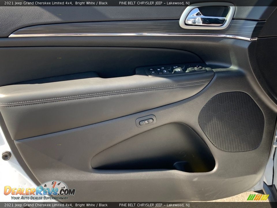 2021 Jeep Grand Cherokee Limited 4x4 Bright White / Black Photo #12
