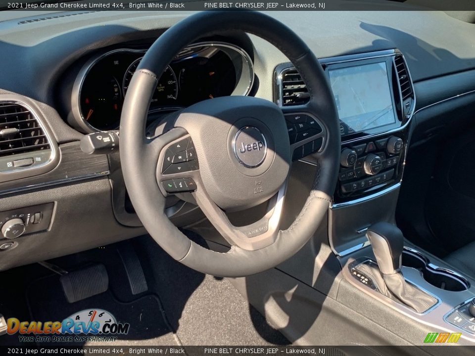 2021 Jeep Grand Cherokee Limited 4x4 Bright White / Black Photo #13