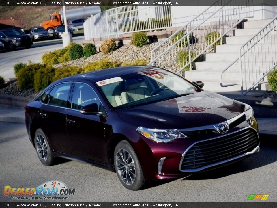 2018 Toyota Avalon XLE Sizzling Crimson Mica / Almond Photo #1