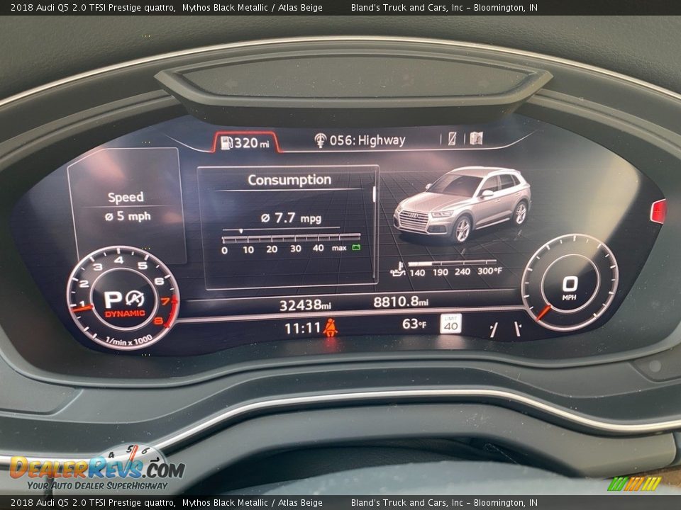 Controls of 2018 Audi Q5 2.0 TFSI Prestige quattro Photo #29