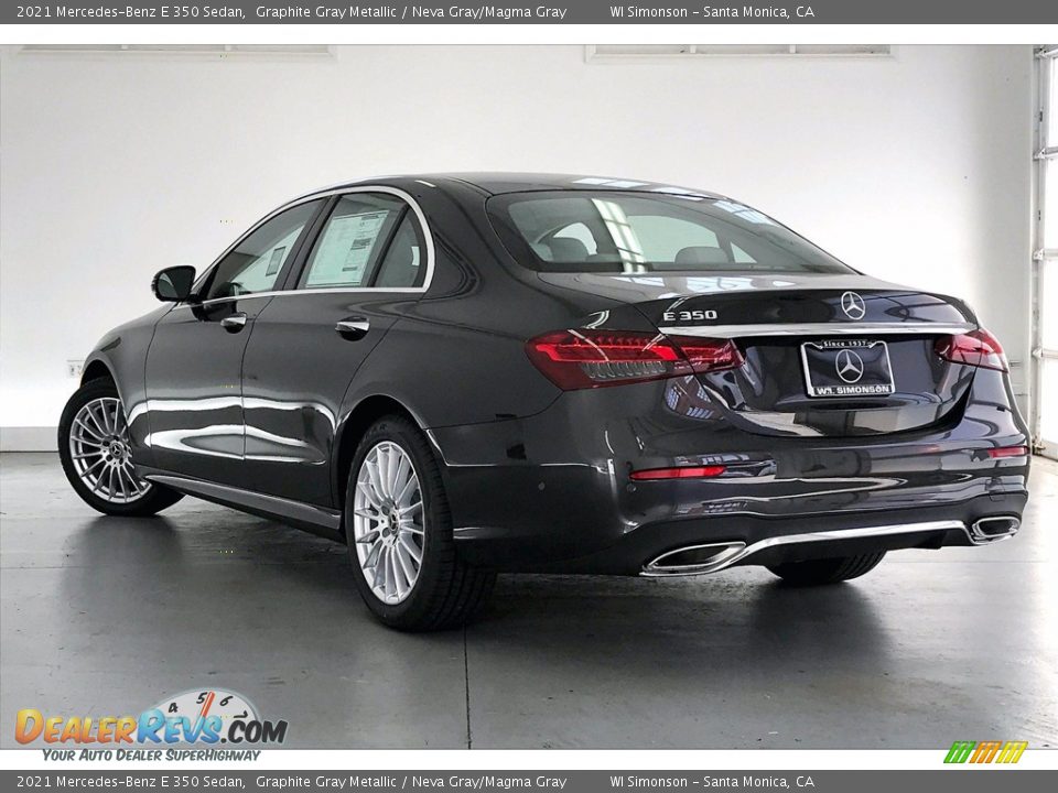 2021 Mercedes-Benz E 350 Sedan Graphite Gray Metallic / Neva Gray/Magma Gray Photo #2