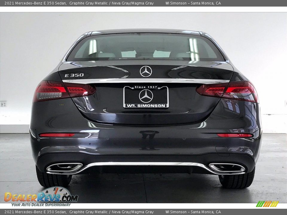 2021 Mercedes-Benz E 350 Sedan Graphite Gray Metallic / Neva Gray/Magma Gray Photo #3