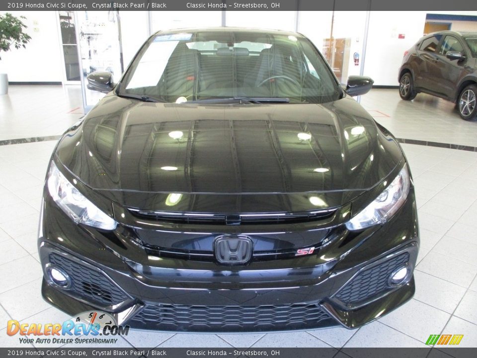 2019 Honda Civic Si Coupe Crystal Black Pearl / Black Photo #2