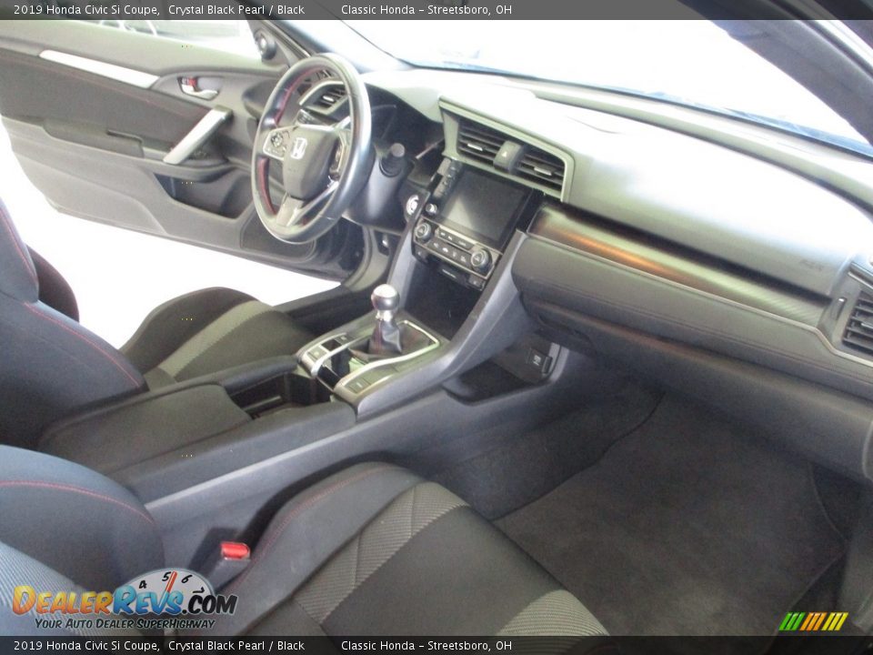 2019 Honda Civic Si Coupe Crystal Black Pearl / Black Photo #15