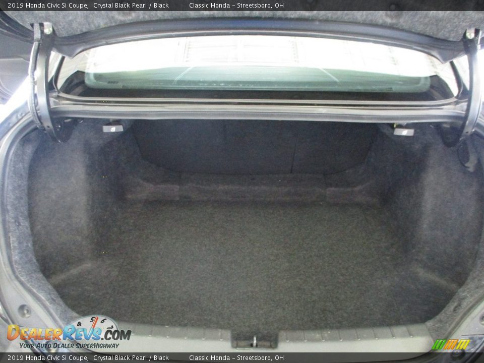 2019 Honda Civic Si Coupe Crystal Black Pearl / Black Photo #19
