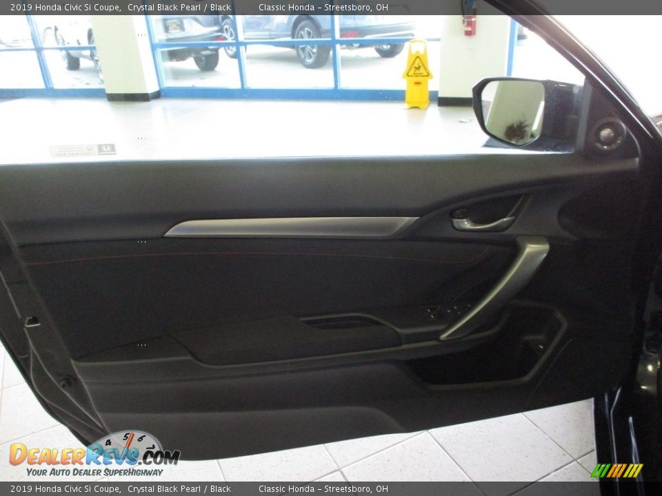 2019 Honda Civic Si Coupe Crystal Black Pearl / Black Photo #21