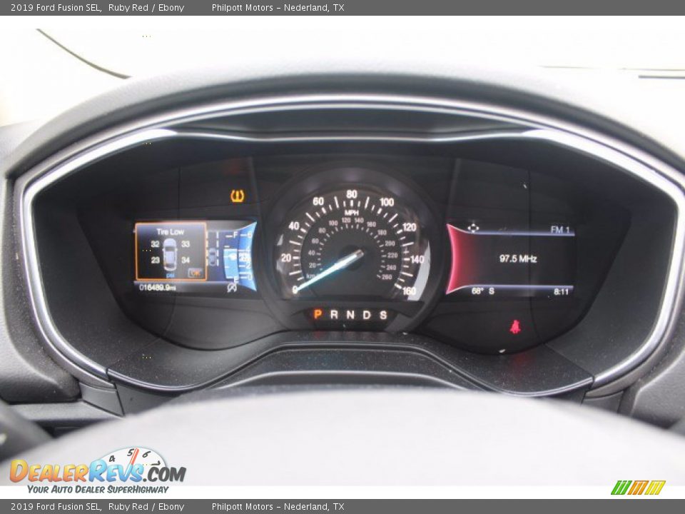 2019 Ford Fusion SEL Ruby Red / Ebony Photo #14
