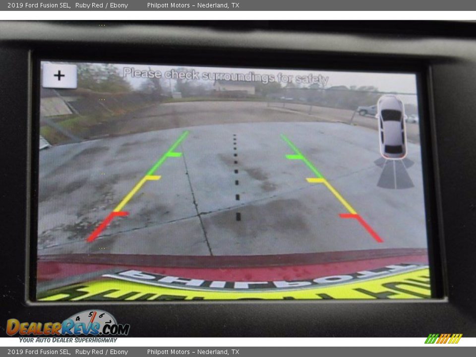 2019 Ford Fusion SEL Ruby Red / Ebony Photo #19