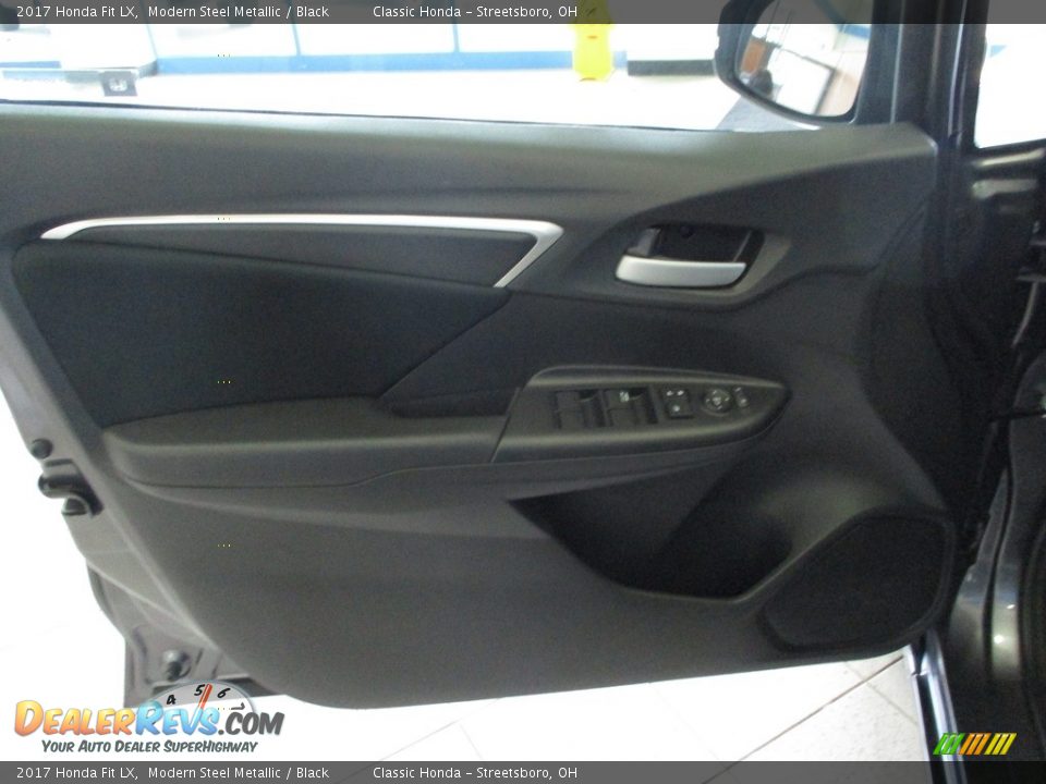 2017 Honda Fit LX Modern Steel Metallic / Black Photo #27