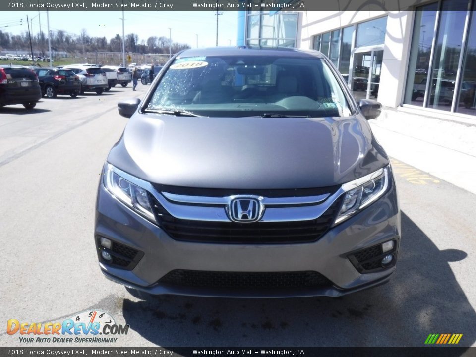 2018 Honda Odyssey EX-L Modern Steel Metallic / Gray Photo #5