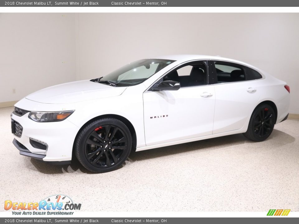 2018 Chevrolet Malibu LT Summit White / Jet Black Photo #3