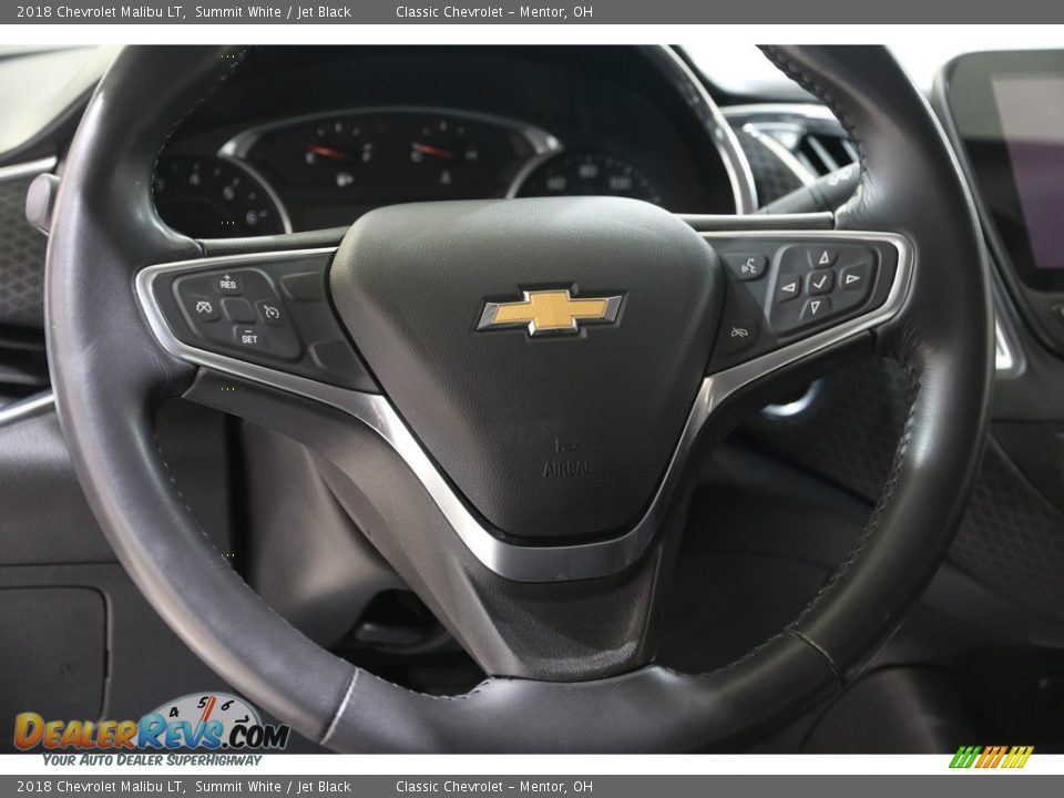 2018 Chevrolet Malibu LT Summit White / Jet Black Photo #7