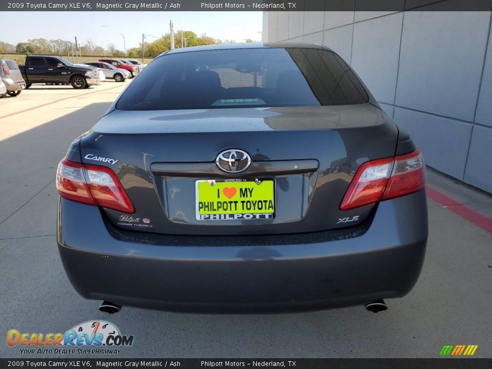 2009 Toyota Camry XLE V6 Magnetic Gray Metallic / Ash Photo #8