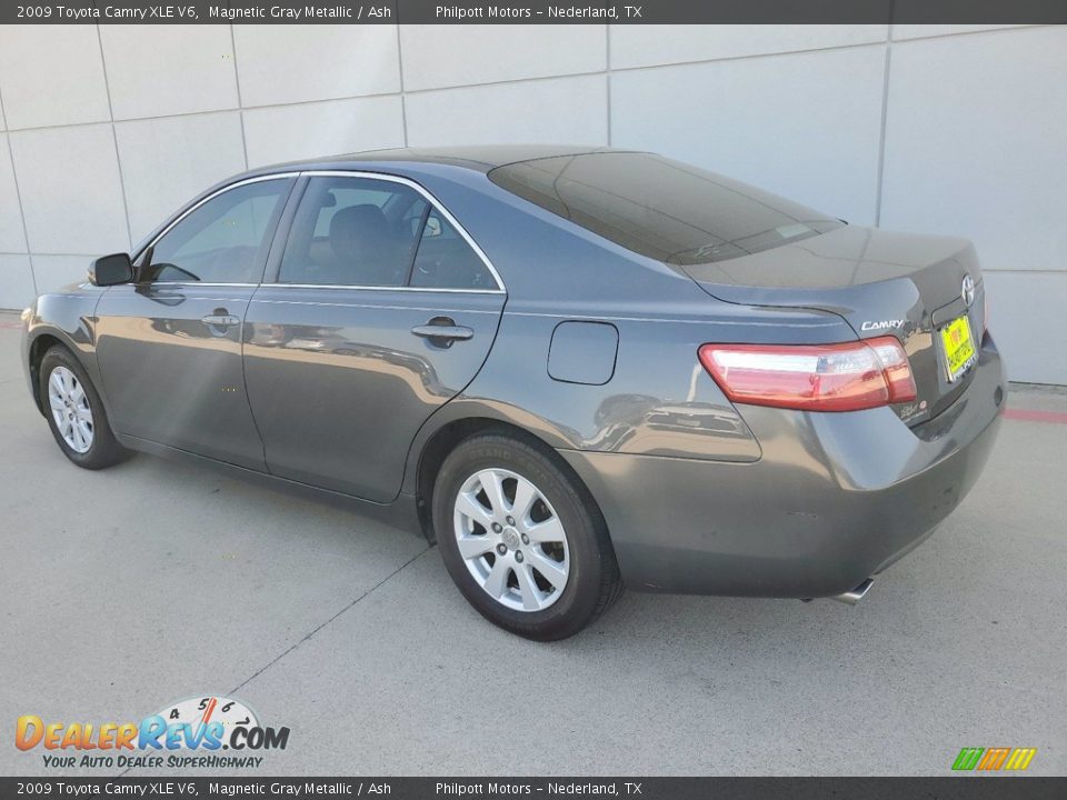 2009 Toyota Camry XLE V6 Magnetic Gray Metallic / Ash Photo #11