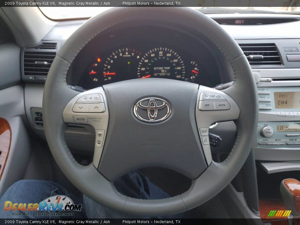2009 Toyota Camry XLE V6 Magnetic Gray Metallic / Ash Photo #15