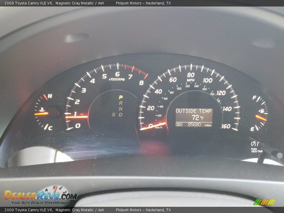 2009 Toyota Camry XLE V6 Magnetic Gray Metallic / Ash Photo #18