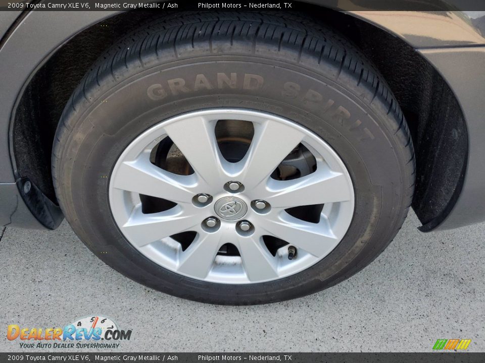 2009 Toyota Camry XLE V6 Magnetic Gray Metallic / Ash Photo #27