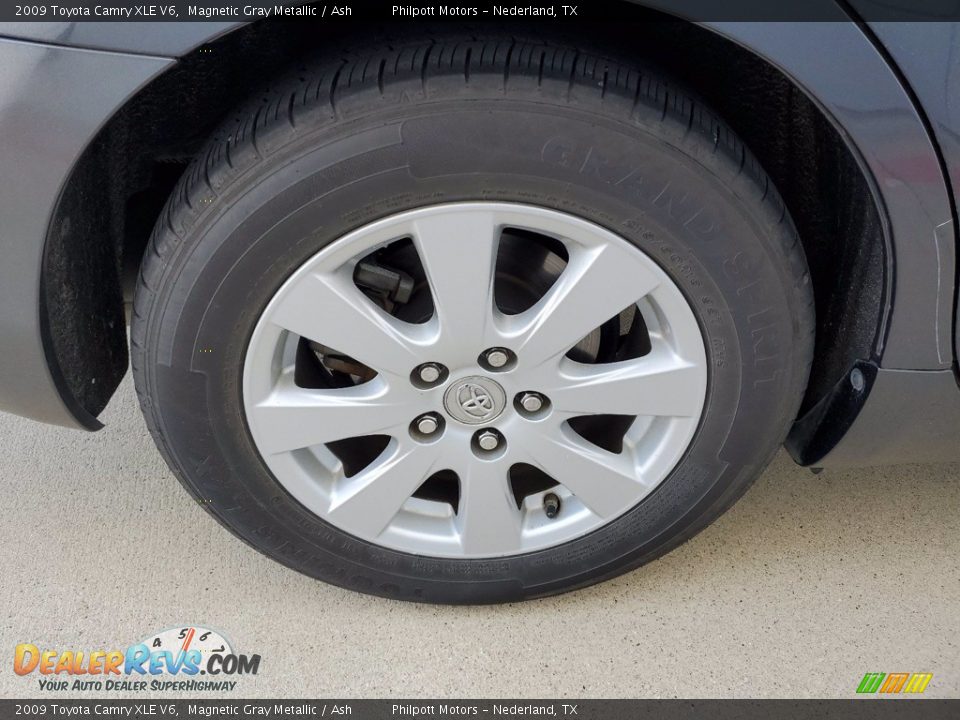2009 Toyota Camry XLE V6 Magnetic Gray Metallic / Ash Photo #28
