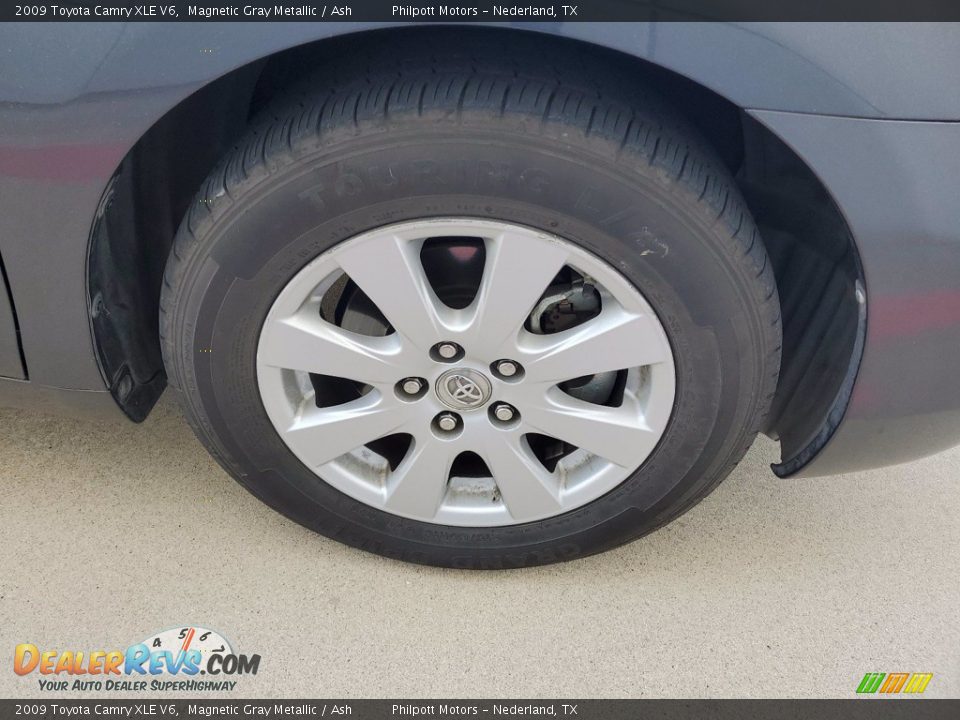 2009 Toyota Camry XLE V6 Magnetic Gray Metallic / Ash Photo #29