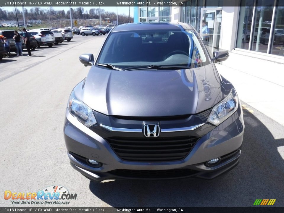 Modern Steel Metallic 2018 Honda HR-V EX AWD Photo #5