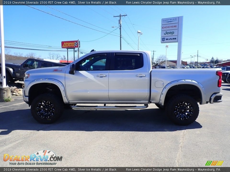 2019 Chevrolet Silverado 1500 RST Crew Cab 4WD Silver Ice Metallic / Jet Black Photo #2