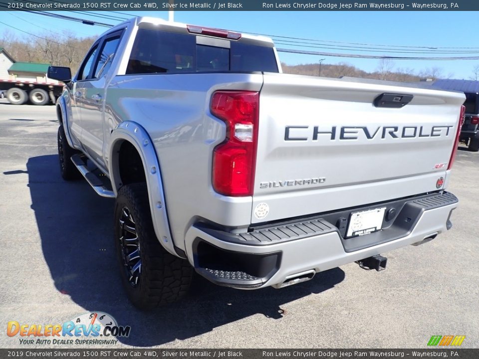 2019 Chevrolet Silverado 1500 RST Crew Cab 4WD Silver Ice Metallic / Jet Black Photo #3